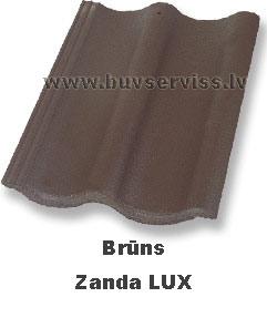 Zanda LUX rindu dakstiņš, 330x420mm, vid.patēriņš 9,6 gb/m2 - Brūns